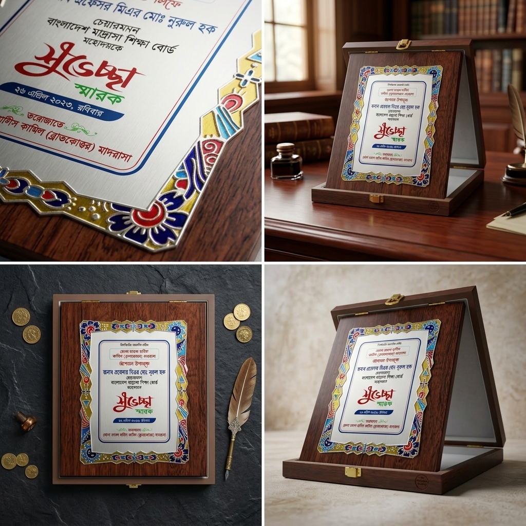 Wooden Box Crest
