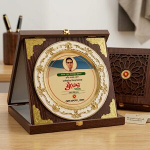 Premium Laser Cut Wooden Box Crest