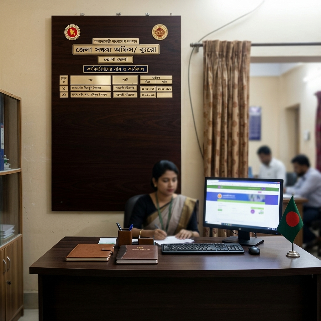 Premium Wooden Office Honor Board with Engraved Gold Plates