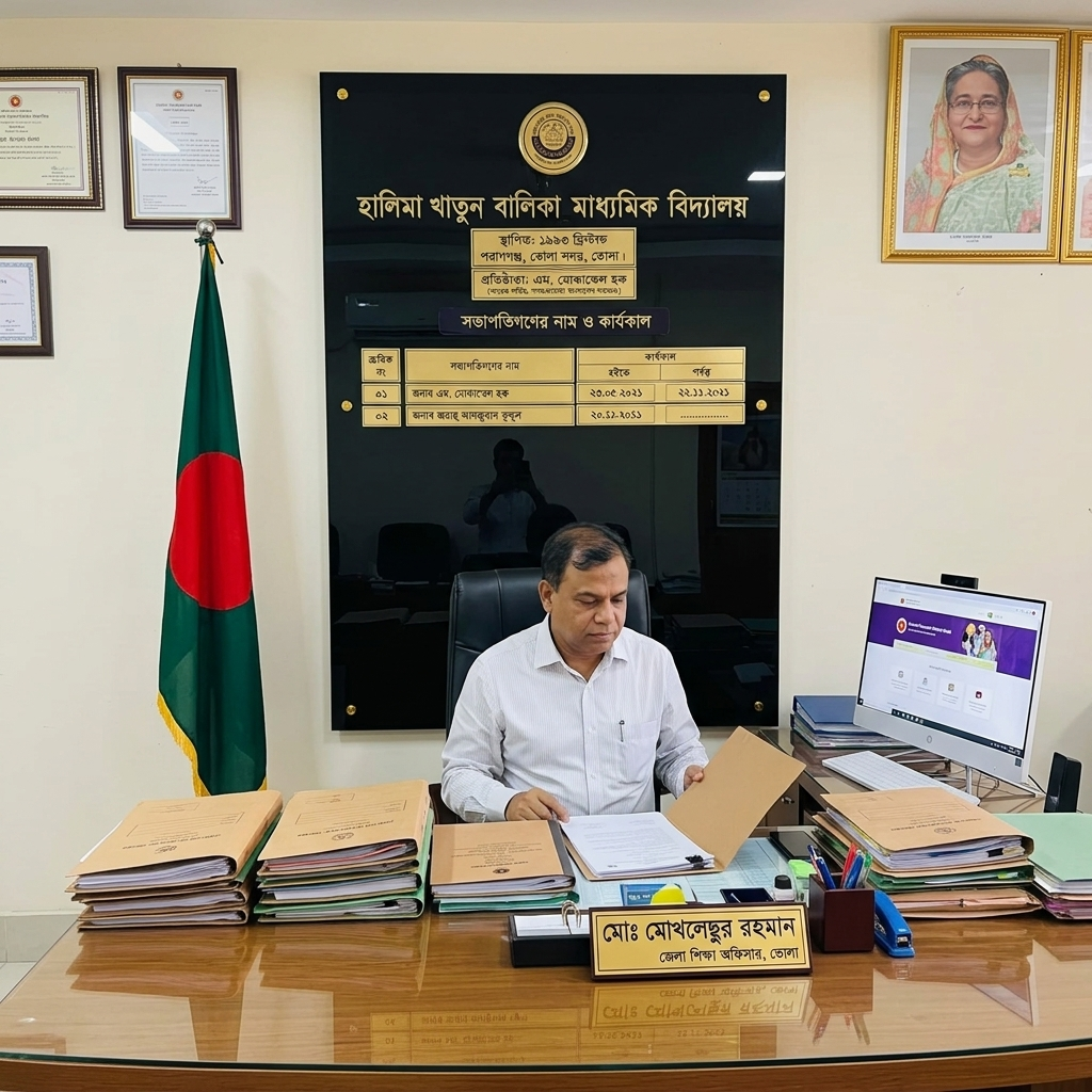 Premium Glossy Black Institutional Honor Board with Gold Embossed Lettering – Custom Successor List for Schools & Offices