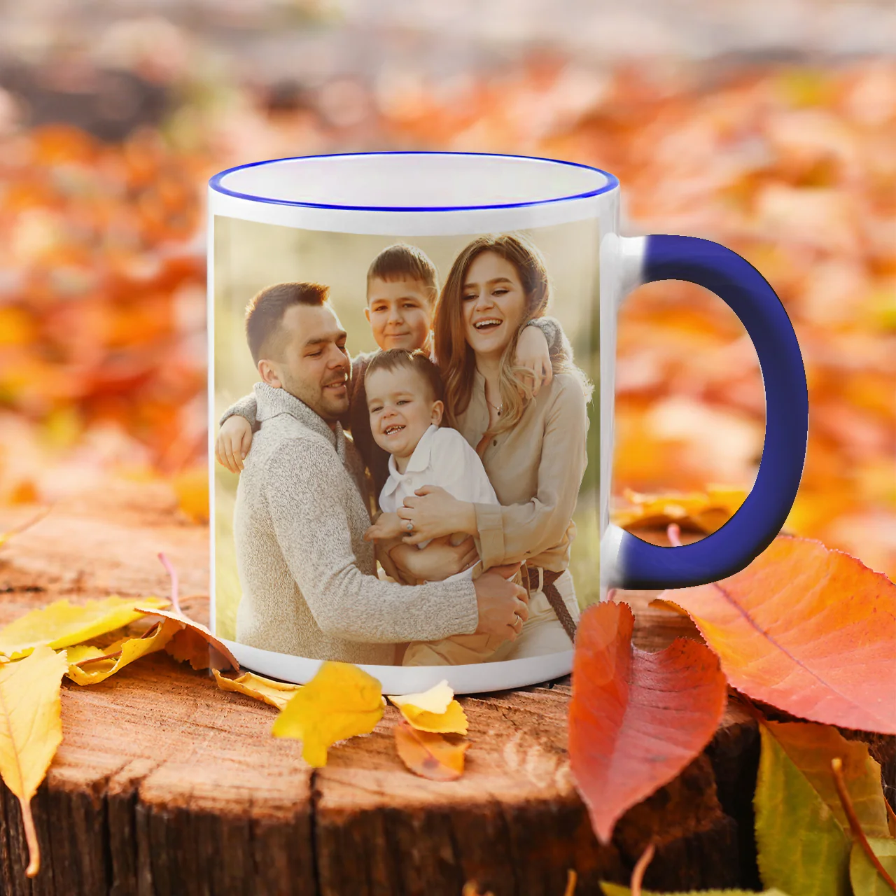 Customize Rim Mug Printing